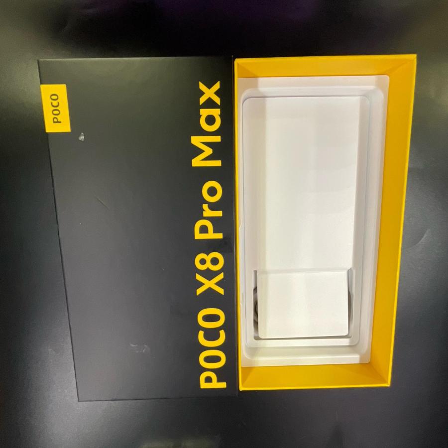 【全額返金保証】【最速発送】XiaomiPOCO POCO　X8 pro max 512GB docomo SIMフリー 美品 動作確認済 Xiaomi（シャオミ） 【全額返金保証】【最速発送】XiaomiPOCO POCO X8