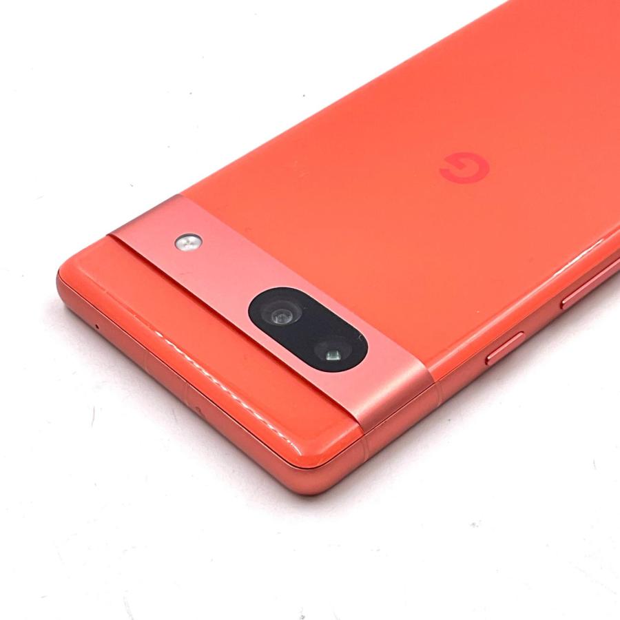 最速発送】 Google Pixel 7a 128GB オレンジ系 au SIMフリー 白ロム