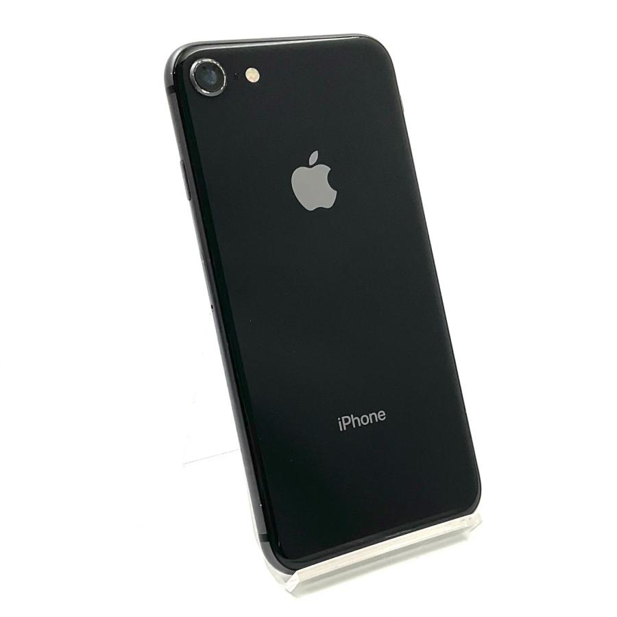 Apple - 【新品】iPhone8 64GB スペースグレー　au  白ロム Apple 【全額返金保証】【最速発送】 iPhone 8 64GB スペースグレイ au