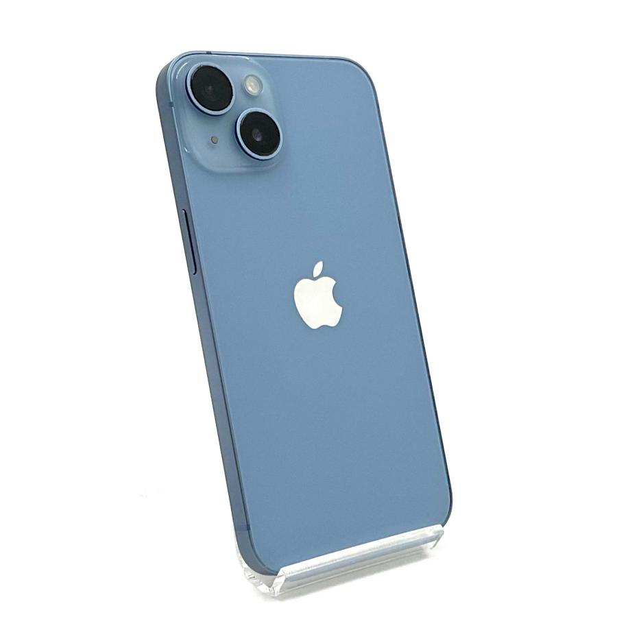 Apple 【全額返金保証】【最速発送】 iPhone 14 128GB ブルー docomo