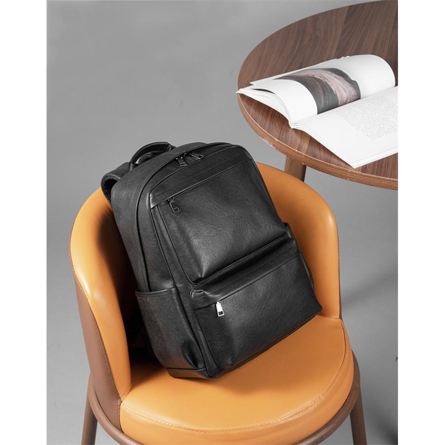 クリアランス販売済み リュック メンズ 本革 牛革 スクエア レザー 防水 大容量 リュックサック バックパック ビジネスリュック 出張 旅行 ビジネス 通気性 機能性 国外直営店 Ssl Daikyogo Or Jp
