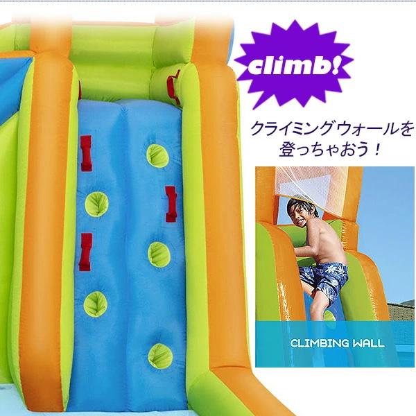 新入荷！ ベストウェイ H2OGO! ターボ スプラッシュ ウォーター ゾーン ウォーターパーク すべり台 水遊び プール ビニールプール 子供用 家庭用 大型プール エアー遊具 【XU1369587553】(49990円)