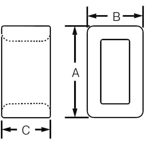 TR　パンドウイット　連結リング固定具　ナチュラル　(1000個入)　(密閉型)