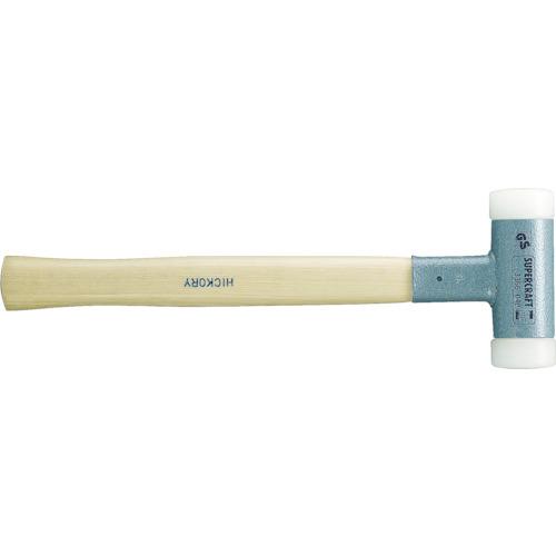 TR HALDER スーパークラフトハンマー ヒッコリー製ハンドル付ナイロン白 頭径53366.050