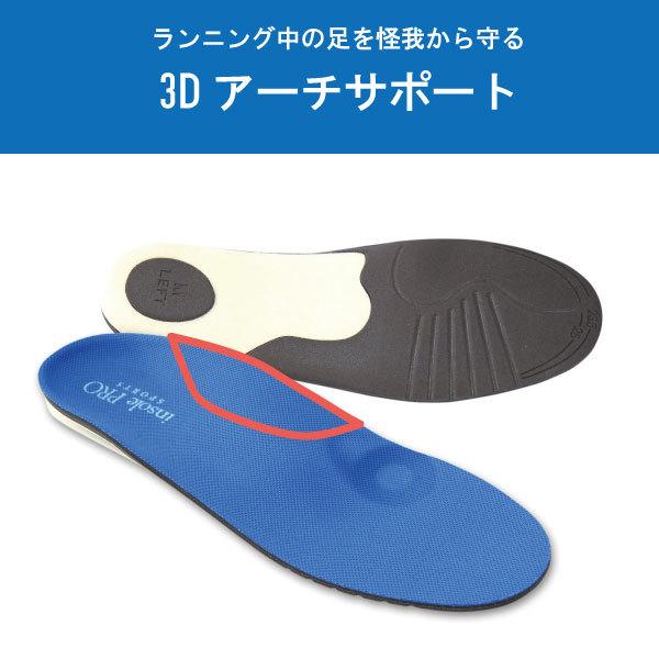 インソールプロ スポーツ ランニング Mサイズ(25〜26cm) 男女兼用