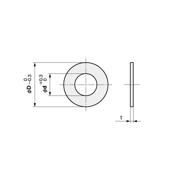 IW シムリングFE  (10枚入) T1.0 RF020035100 IWATA｜ytnetshop｜02