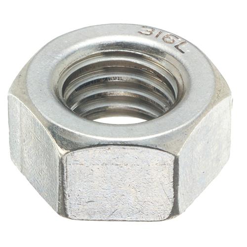 ステンレス切削六角ナット (316L)  M20  6角 6カク bolt nut 八幡ねじ ネジ