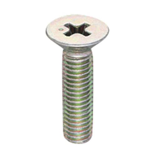 ＋) 皿小ねじ 三価クロメート M3X6 【500本】 3価 Rohs サンカ さら