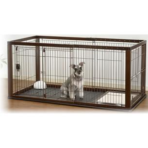 リッチェル（Richell） JL 木製スライドペットサークルワイド