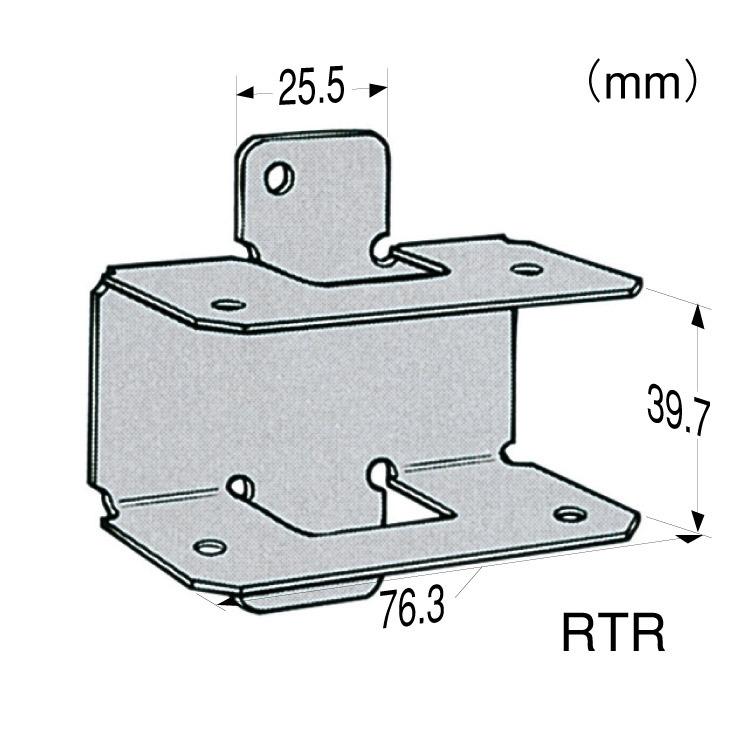 SIMPSON リジットタイ RTR (棚・枠用) ［12個］ #DIY シンプソン 小屋