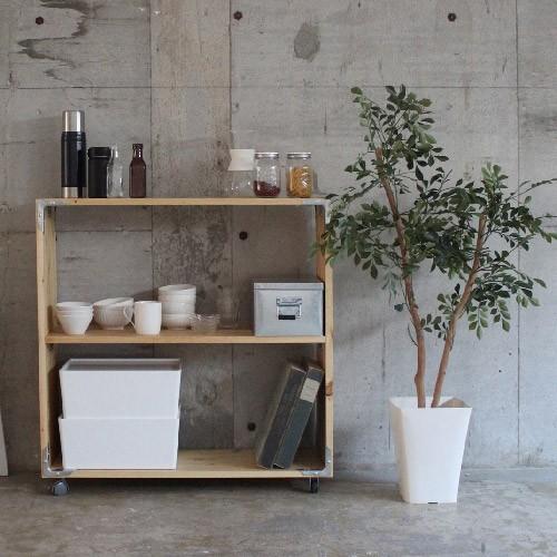 キャスター付ラックのDIYキット (シンプソンと専用ビスのセット)  ［1個での販売］ ※木材別売 |  | 01