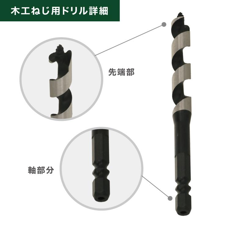 木工ねじ用ドリル 下穴9mm [1個] : パーツEX - 通販 - Yahoo!ショッピング