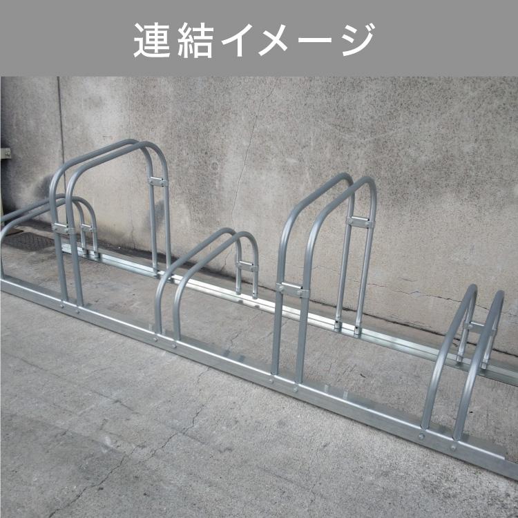 前輪掛け式サイクルラック NT-SRZ型 単独 高 [1set] #自転車スタンド 自転車ラック サイクルラック 自転車置き場 駐輪場 駐輪スペース｜ytnetshop｜03