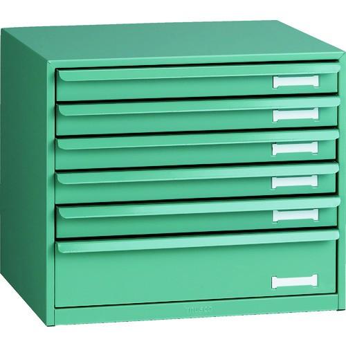 TR TRUSCO 卓上ツールケース ワイド 6段 384X327XH327［1台］