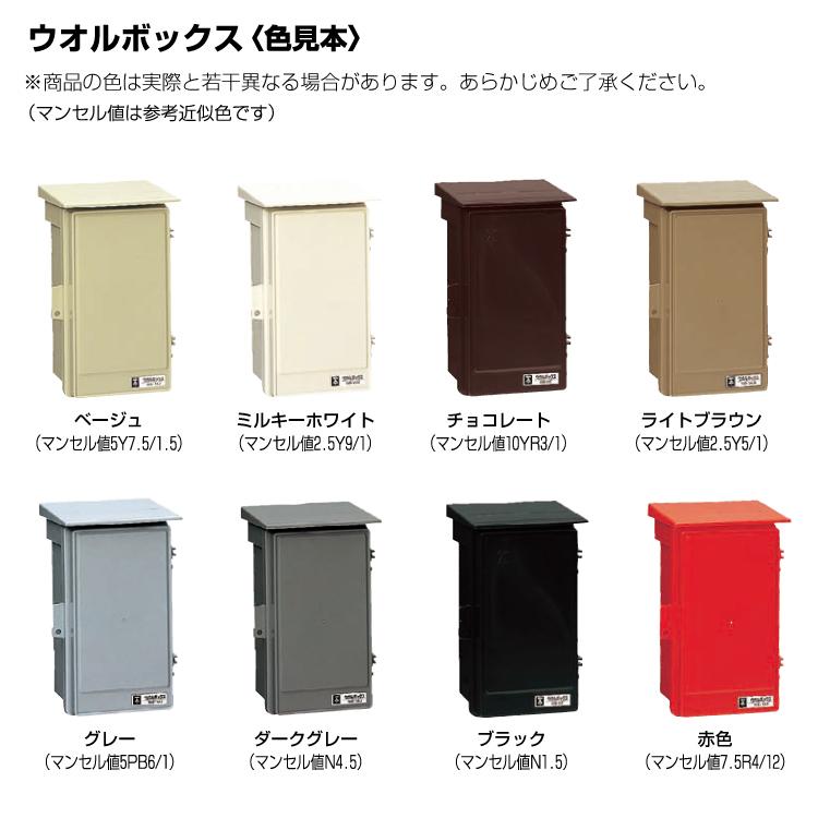 未来工業 MR ウオルボックス 【屋根付 ヨコ型】プラスチック製防雨