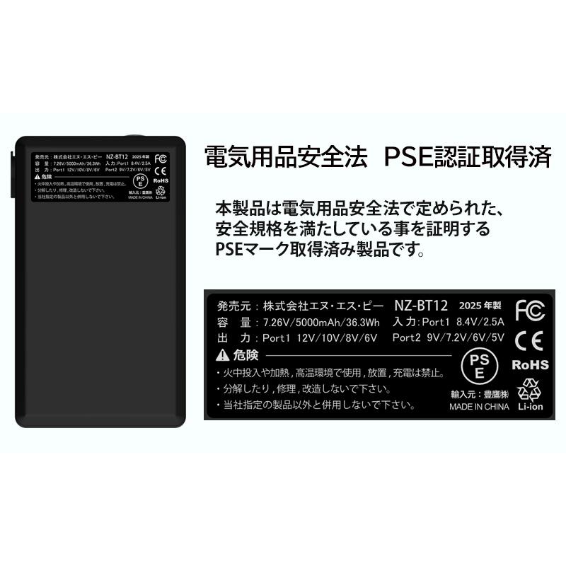NSP NZ-SK12 Nクールウェア スターターキット 12V カラー シルバー