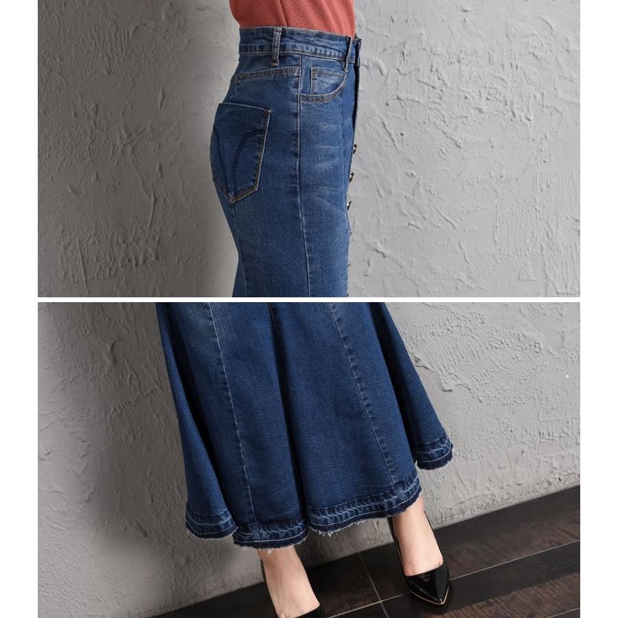 完成品 ロングスカート デニム ミモレ丈 マキシ ロング マキシ丈スカート フィッシュテールスカート デニムスカート きれいめ 秋冬 - caravellademo.com 完成品 ロングスカート デニム ミモレ丈 マキシ ロング マキシ丈スカート フィッシュテールスカート デニムスカート きれいめ 秋冬 - caravellademo.com
