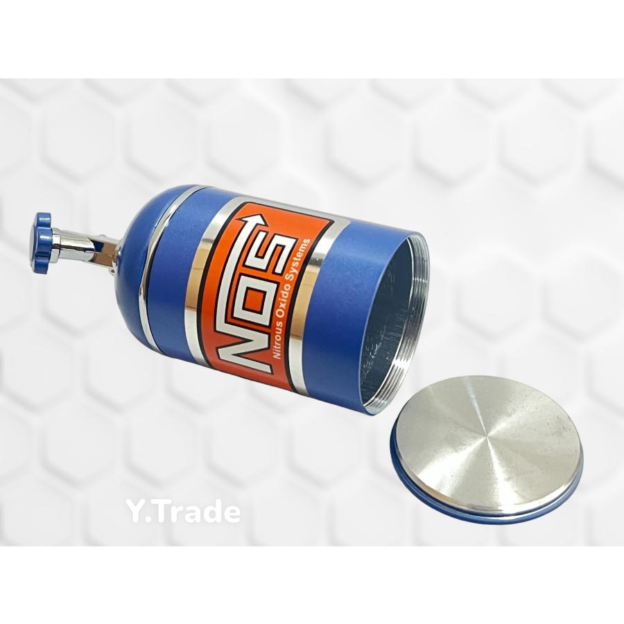 NOS 灰皿 (ブルー) / 携帯灰皿 ニトロ プレゼント ワイルドスピード