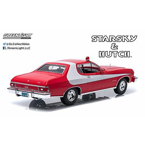 Greenlight グリーンライト GREENLIGHT スタスキー&ハッチ Starsky and Hutch 1976 Ford Gran Torino 1/18 ミニカー｜ytradecenter｜02