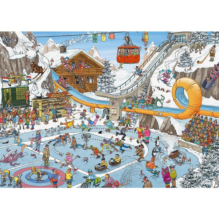 Jan van Haasteren Die Winterspiele 1000 Teile Puzzle｜ytradecenter｜02