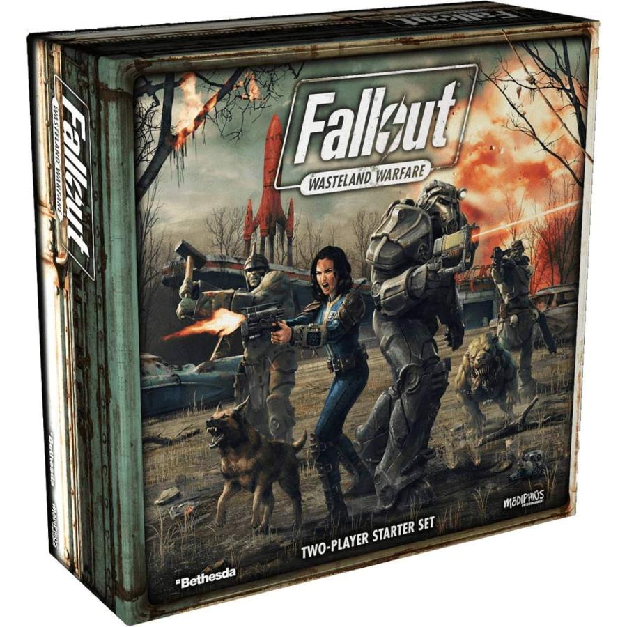 ミニチュアゲーム Fallout Wasteland Warfare Starter Set 世界観忠実