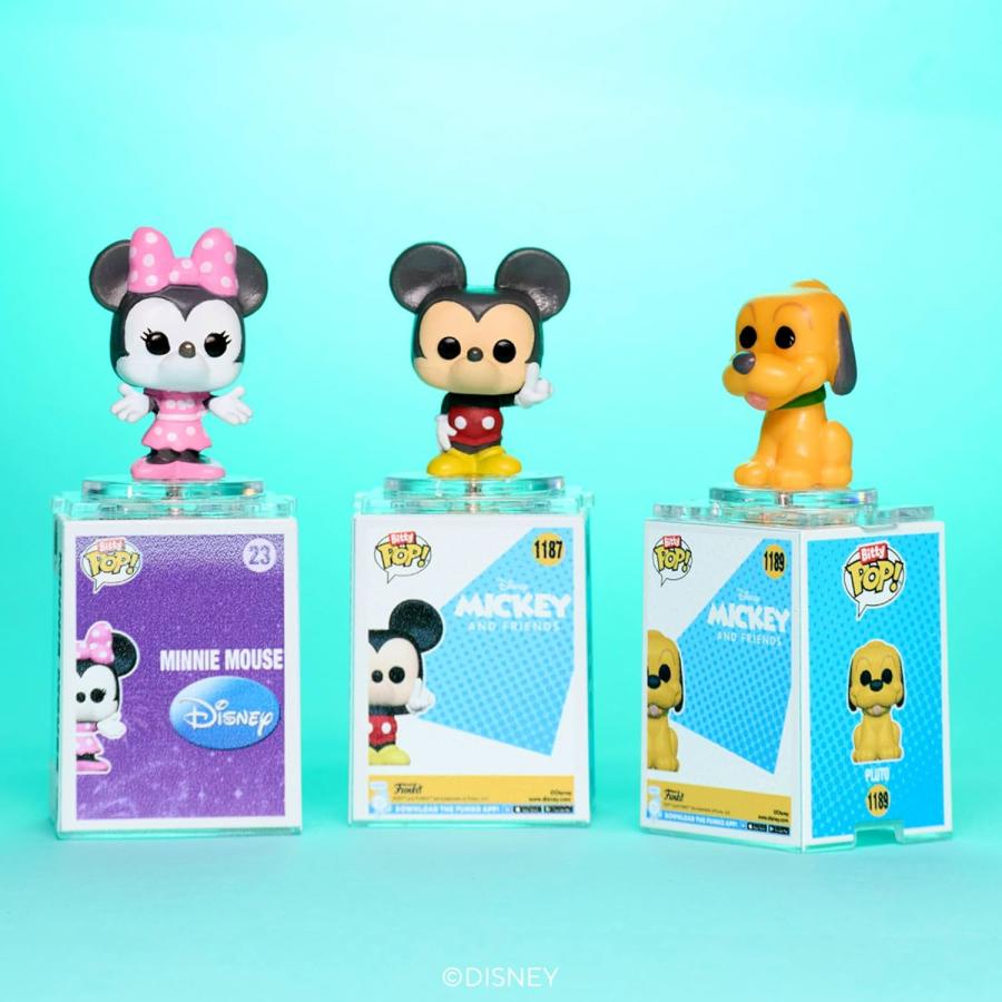 Funko Disney Bitty POP! ミッキーマウス ミニーマウス プルート Funko Disney Bitty POP! ミッキーマウス ミニーマウス プルート