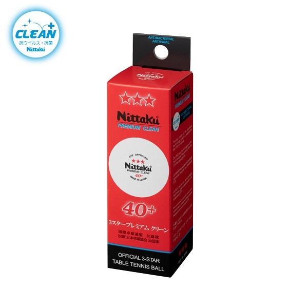 Nittaku - Nittaku 3スタープレミアムクリーン　8ダース Jスター クリーン 3個入 | Nittaku(ニッタク) 日本卓球 | 卓球