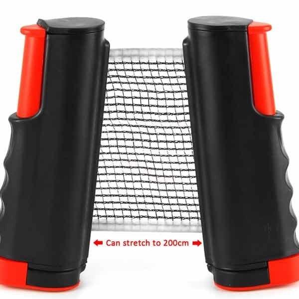 売り切れ アウトレット最強特価 ポータブル卓球ネット 簡易 家庭用 テーブルで