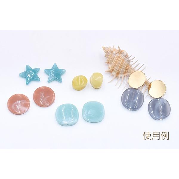 アクリルビーズ 星型 20×22mm 全5色【10ヶ】 : ビーズアンドパーツ