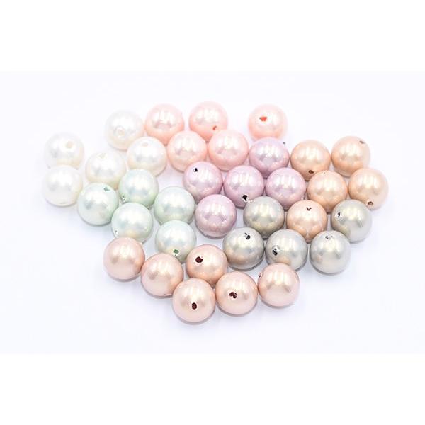 プラスチックパール 丸玉B 10mm【15ヶ】｜yu-beads-parts｜03