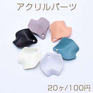 アクリルパーツ 花びら 1穴 24 27mm ヶ 913 ビーズアンドパーツ 通販 Yahoo ショッピング