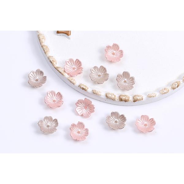最大93%OFFクーポン アクリルパーツ パール風 フラワー 桜 10×11mm 50