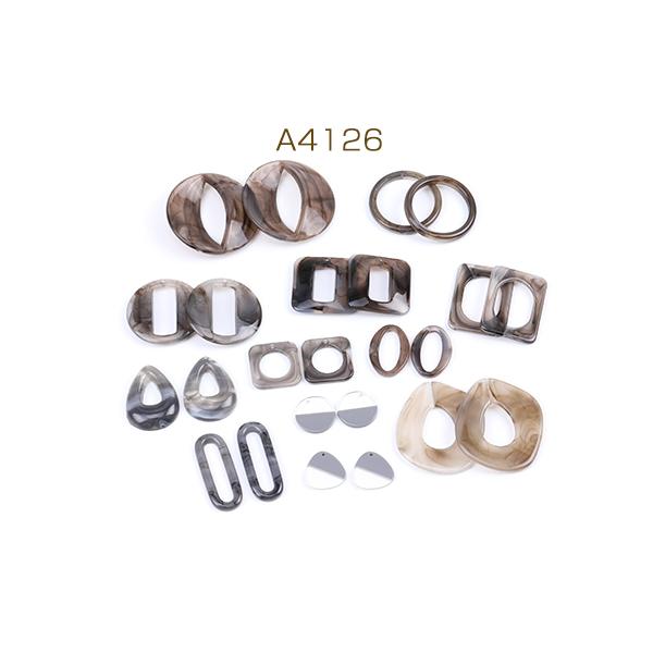 アクリルチャーム ミックス（24ヶ）｜yu-beads-parts｜02
