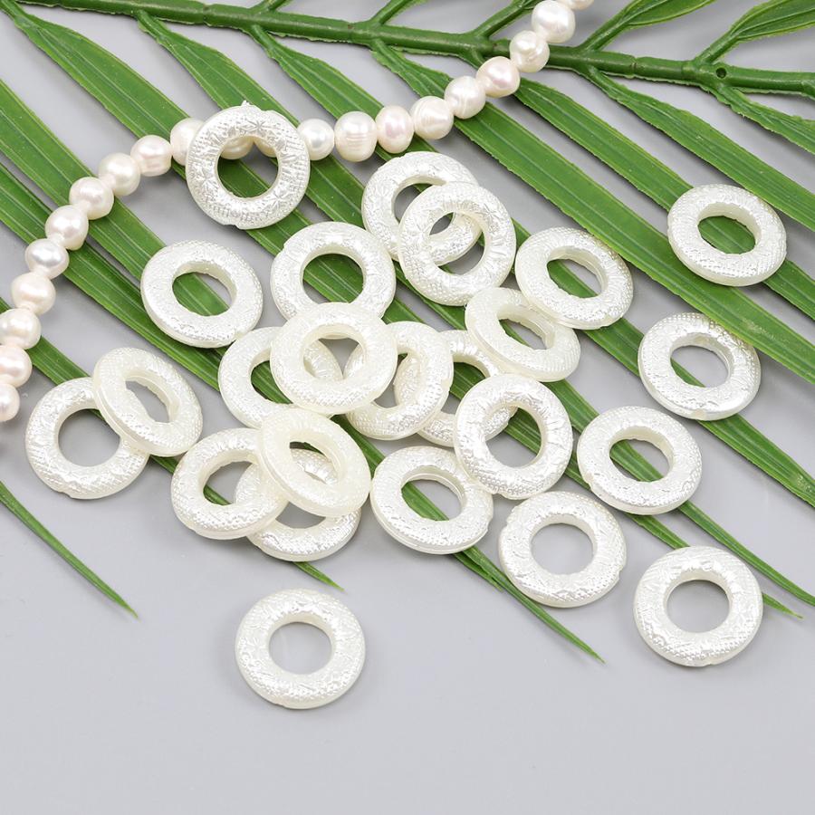アクリルビーズ サークル 17mm（40ヶ） : ビーズアンドパーツ - 通販