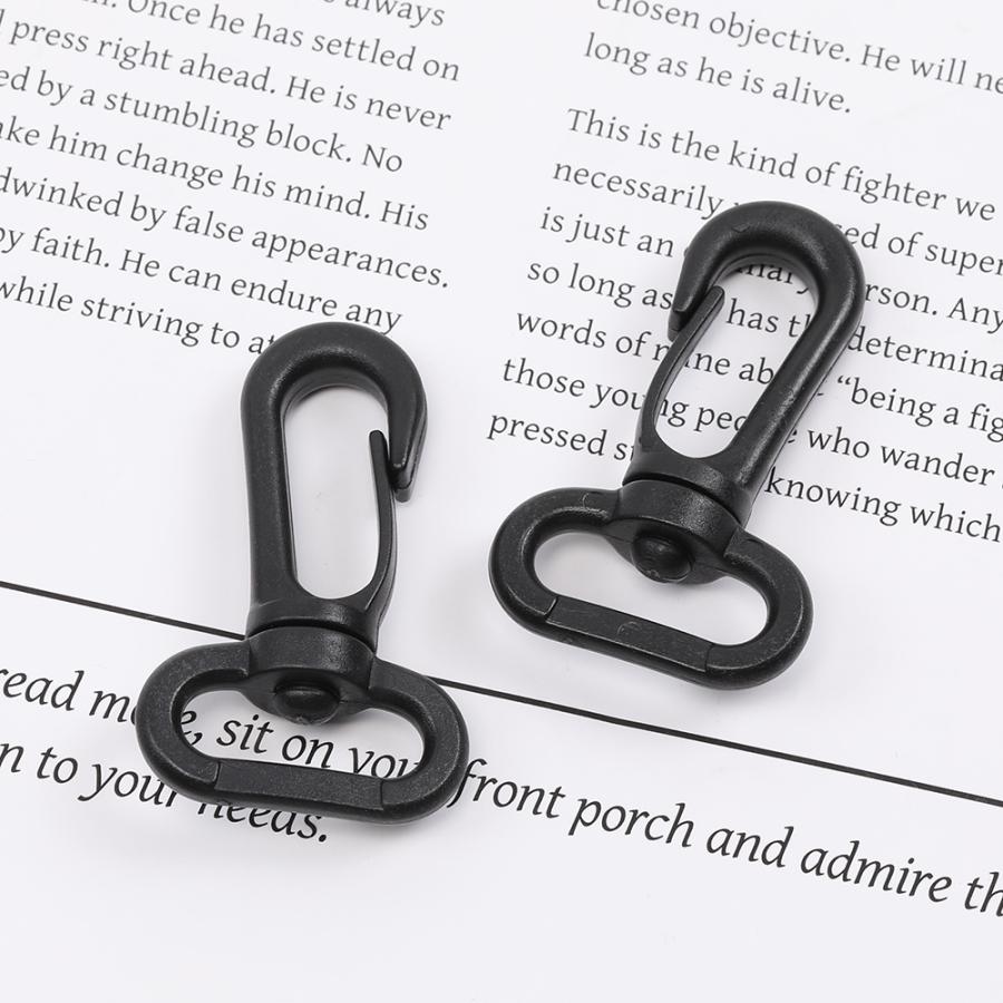 プラスチックナスカン カニカンフック ショルダーベルト用フック金具