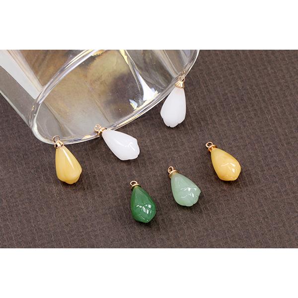 ブラックのしずくのガラスチャーム 楽天市場】【選べる2個セット】【ダイクロ しずく チャーム