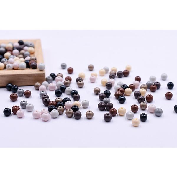 染色ガラスビーズ 丸玉 6mm【1連(約135ヶ)】 : b144 : ビーズアンド 
