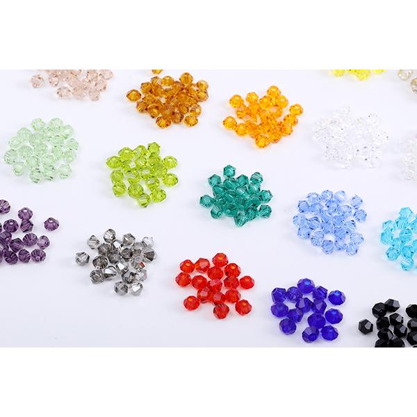 ガラスビーズ ガラスクリアビーズ ソロバンカット 3mm（50ヶ）｜yu-beads-parts｜04