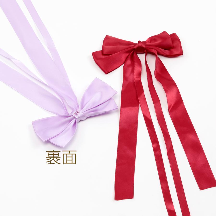 リボンパーツ 貼付け可 縫付け可 ハンドメイド手芸品 約13×32cm（1ヶ