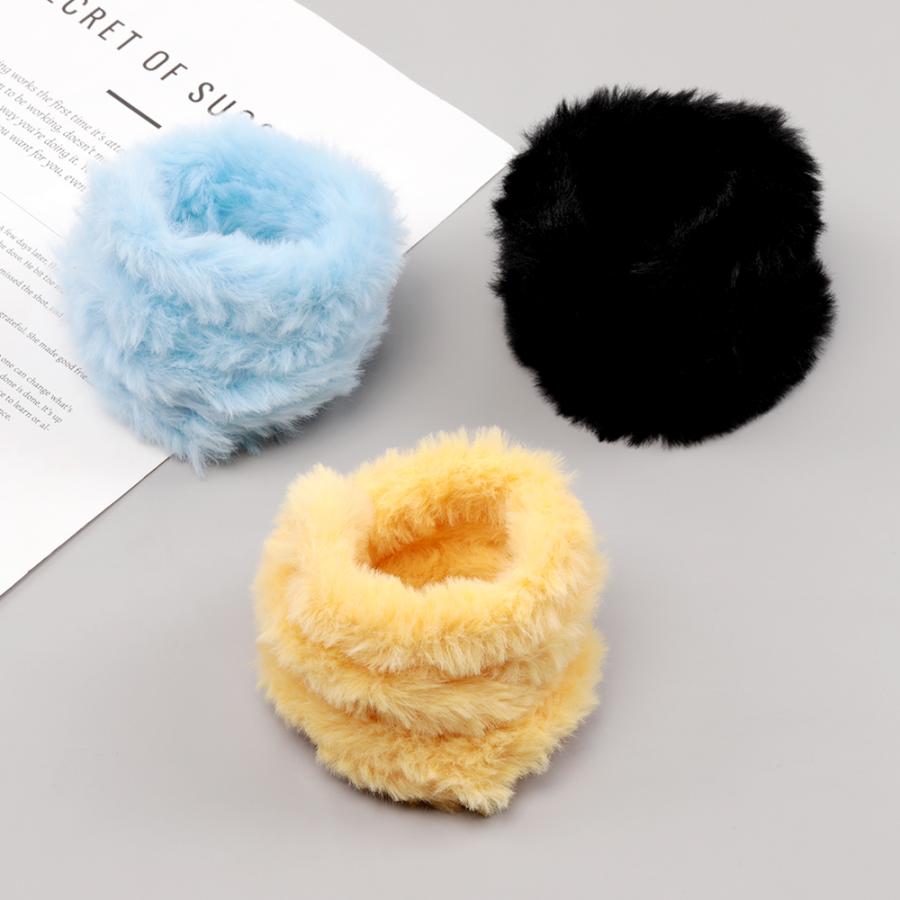 ジモモ38cm 置きタイプ　ファー素材の人形型ぬいぐるみ ジモモ38cm 置きタイプ ファー素材の人形型ぬいぐるみ