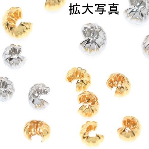 変形クリンプカバー シェル 3サイズ｜yu-beads-parts｜02