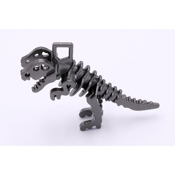 即日可能】金属チャーム 立体 恐竜 1カン 20×40mm【2ヶ】 : ビーズ