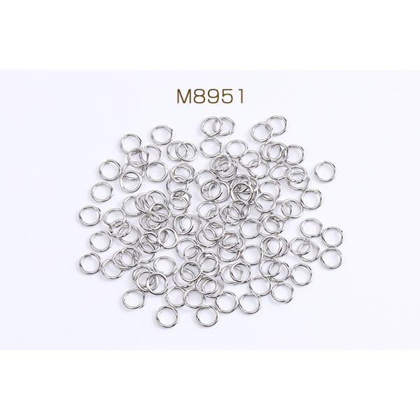 【Beads & Parts 即日発送】ステンレス製 丸カン 0.6×4mm 5g(約200ヶ) JPM8951ビーズアンドパーツ