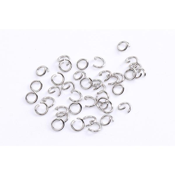 【Beads & Parts 即日発送】ステンレス製 丸カン 0.8×5mm 5g(約90ヶ) JPM9140ビーズアンドパーツ