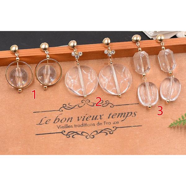 完成品 ピアスNo.112 全3種 : ke112 : ビーズアンドパーツ - 通販  