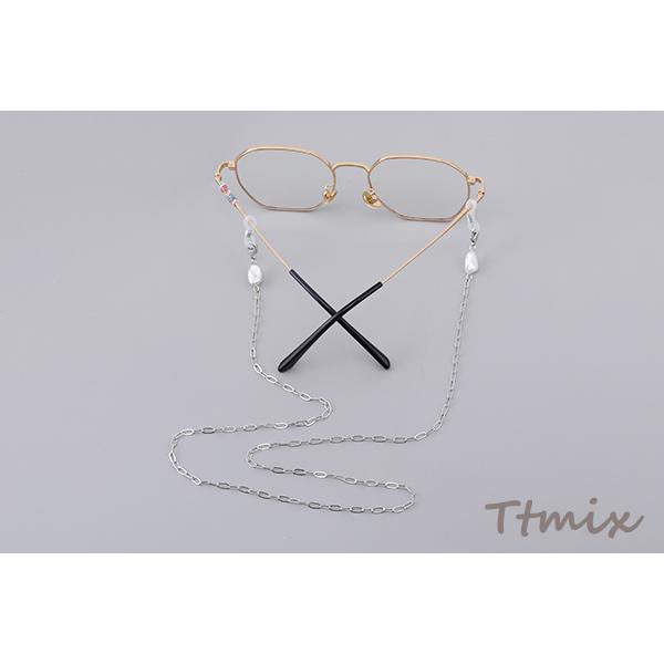 高品質2wayマスクチェーン＆メガネチェーン 淡水パールチェーン（1連