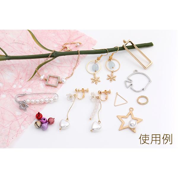 ハル様ピアス金具 ハル様ピアス金具飾り玉無しフック ハル様ピアス金具飾り玉無しフック