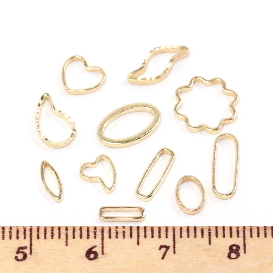 メタルフレームパーツ ミックス（10ヶ）｜yu-beads-parts｜05