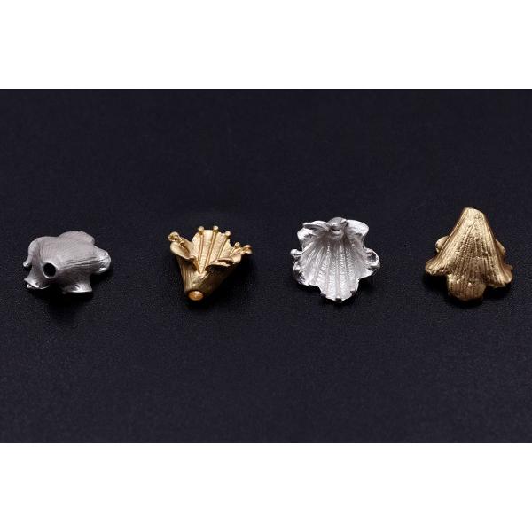 花座パーツ ビーズキャップ 12×15mm【10ヶ】 : ビーズアンド