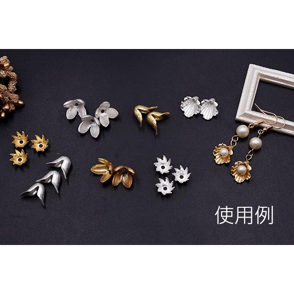 花座パーツ ビーズキャップ 12×15mm【10ヶ】 : ビーズアンド